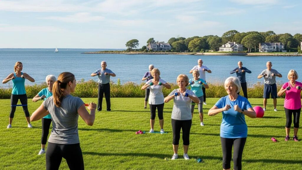 senior fitness at long island