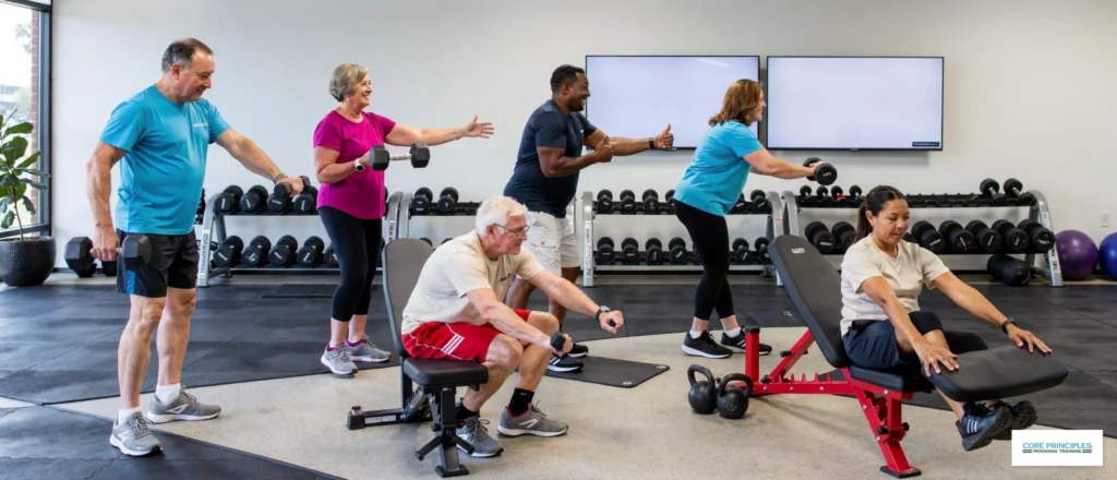 Adults over 50 often feel unsure and under-confident about fitness because they have never had