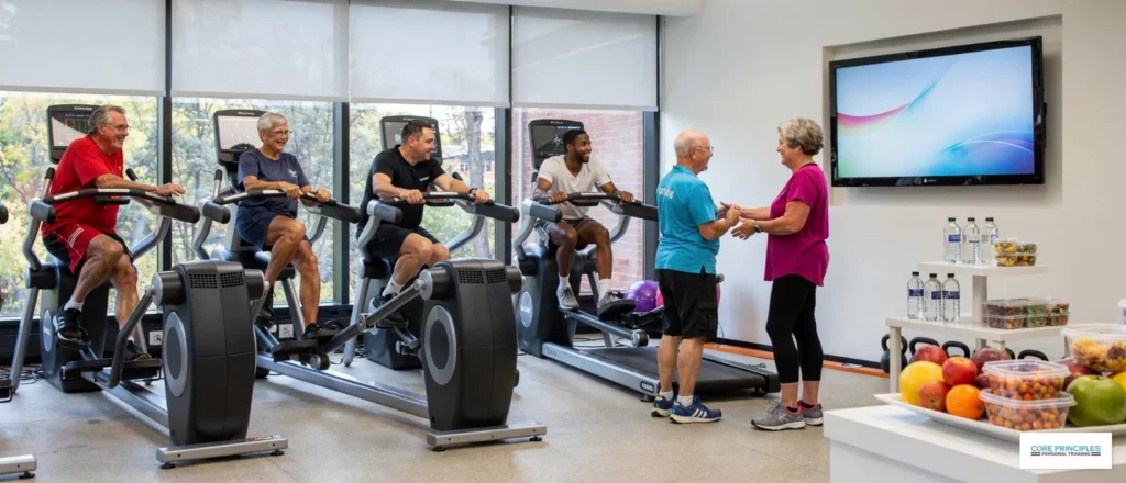 Nutritional needs shift after 55 due to slower metabolism and increased risk of bone loss